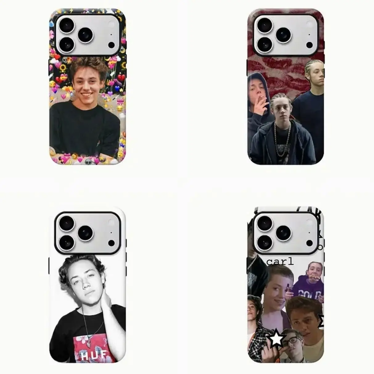 Shameless Carl Gallagher Personalized Customized Phone Case for iPhone Users (iPhone 17,16,15,14,13) - High-Quality TPU Waterproof Matte Protection Accessories for Samsung Galaxy S26,S25,S24,Unique Design