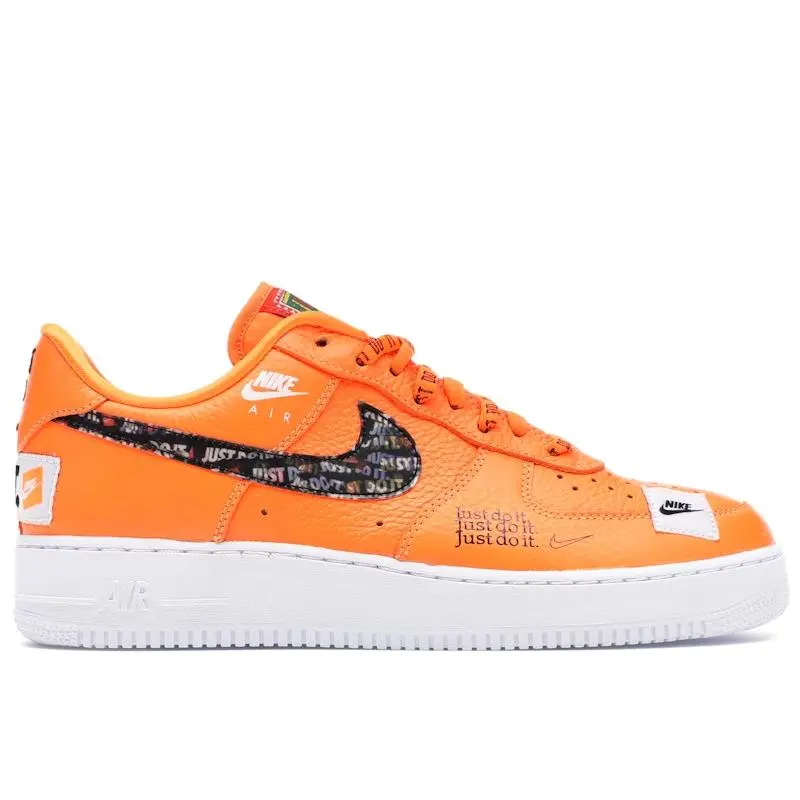 Nike Men's Air Force 1 Low Just Do It Pack Total Orange, from StockX