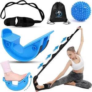 Foot and  Stretcher- Foot Rocker,Stretching Strap for Plantar Fasciitis Stretcher