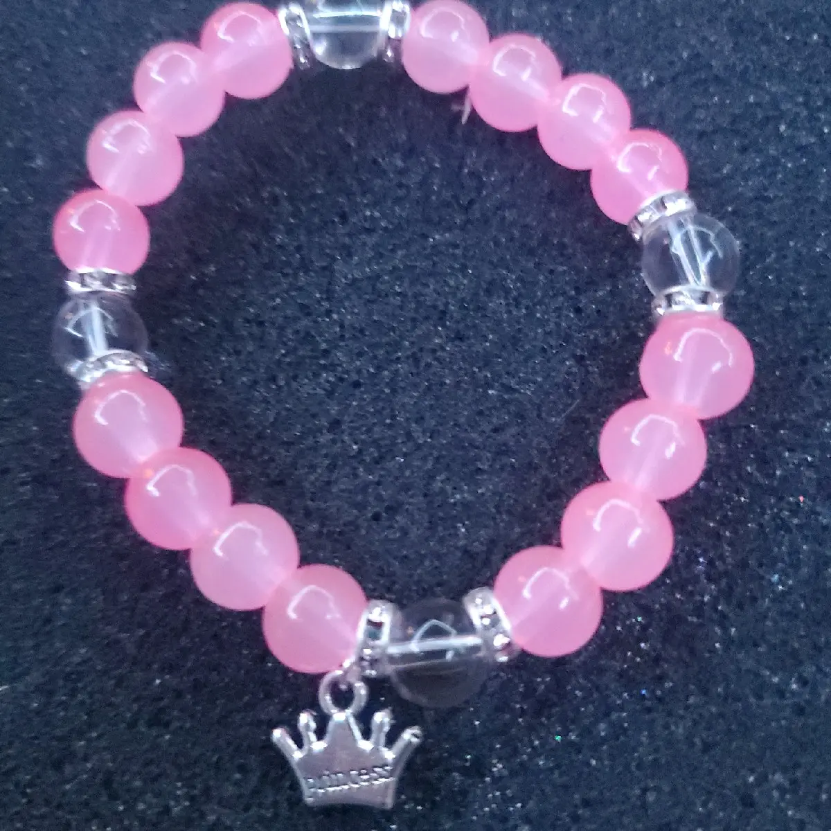 pink princess bracelet