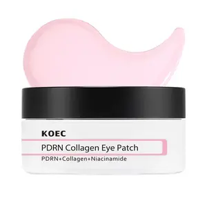 60 Pcs PDRN Under Eye Patches, Eye Mask for Puffy Eyes and Dark Circles, for Eye Bags, Fine Lines and Wrinkles Reduce, Anti Wrinkle, with Niacinamide Hydra-Gel Collagen, Skin Care - Gifts for Women