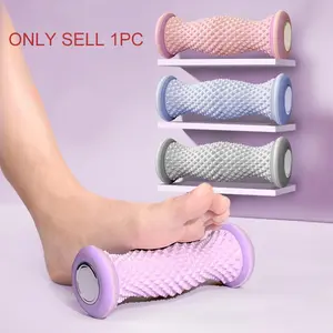 Plantar Massage Roller - Textured Surface PVC Foot Stimulator for Plantar Relief & Yoga Balance | Home Recovery Essential & Parent's Spa Gift