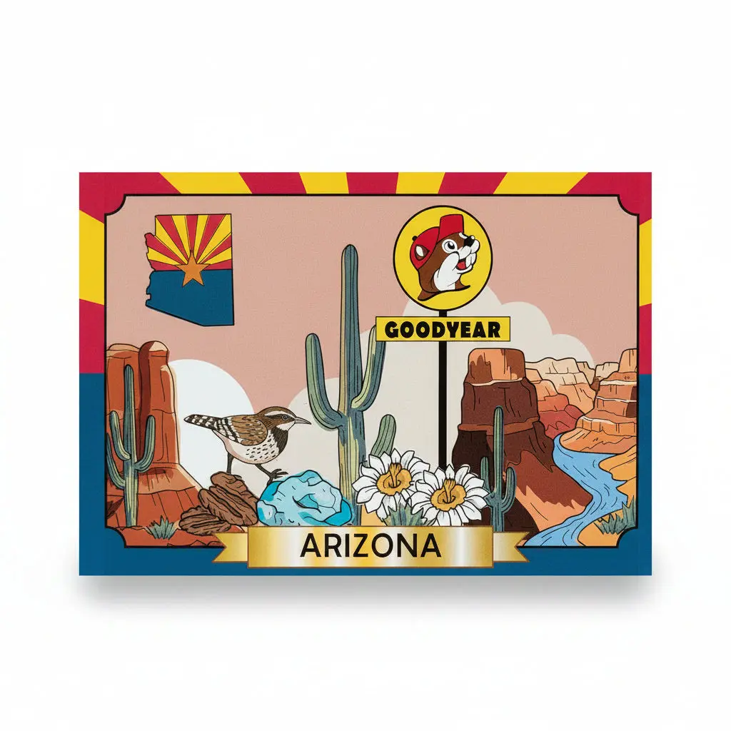 Buc-ee's Goodyear Arizona Postcard
