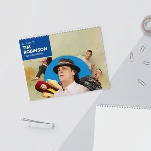 Tim Robinson 2026 Wall Calendar & Planner, Funny Christmas Holiday Gifts