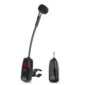 Wireless Microphone, UHF Wireless Microphone, Professional Wireless Microphone for Flute, Clarinet, Violin, Music Accessories