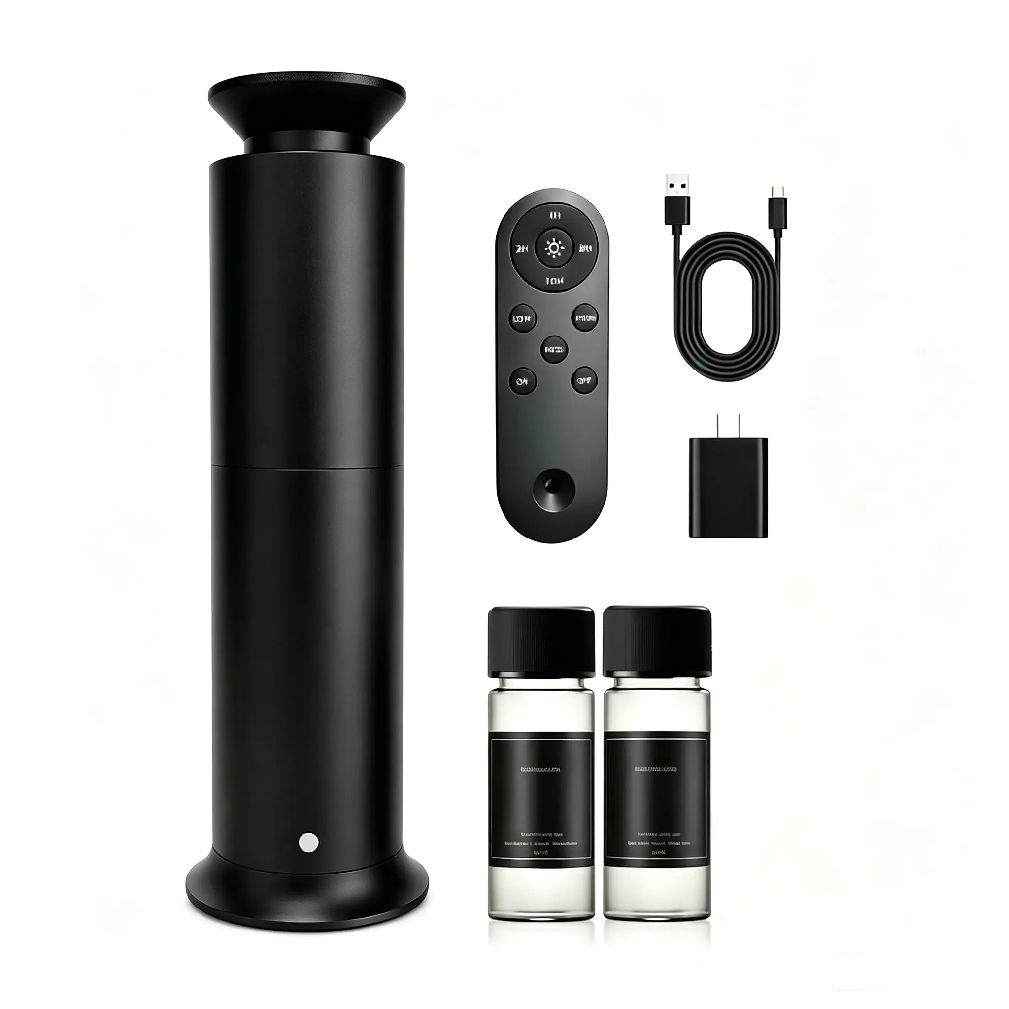 Scentimental Air 3.0 Exploration Set Aroma Humidifier Fragrance Machine - Cool Air Diffusion Tech (Covers 1000 sq ft), Rechargeable Battery, Wi-Fi Control, 2 Premium Luxury Hotel Fragrances, 30ml Essential Oil