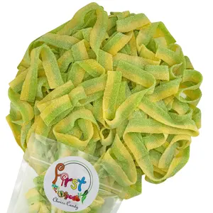 2 Pound  pickle First Choice Candy Sour Pickle Gummy Candy Belt 2 LB Bag Unique Quirky Treat for Sweet Lovers