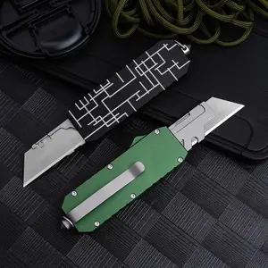 Aluminum Alloy Multi-Functional Pocket Knife, Replaceable Blades, Multitool Blades, Cutting Tool, Home Office Use, Durable and Versatile