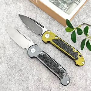 Utility Folding Knives Pocket Knife D2 Blade Aluminium Handle EDC Gear Outdoor Tools for Camping Fishing Nice Knife Great Gifts Idea