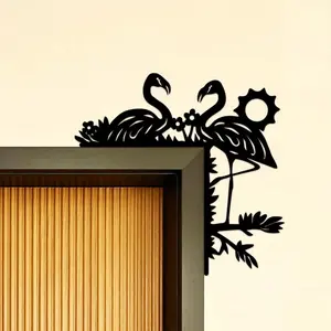 CIFbuy Creative Flamingo Wall Stickers Decorative Home Decor Self-Adhesive Decals