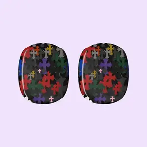 Gothic Cross Chrome Airpod Max Case, Y2K Punk Rock Electroplated Cover for Airpod Max, Shockproof Protection Cover – FASTSHIPPING