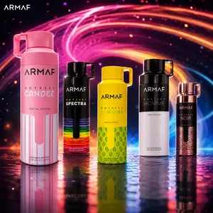 Oudlash Bundle | Armaf | Odyssey | Aoud + Candee + Limoni + Homme White + Spectra | Unisex Fragrance | 200 ML | Perfume Body Spray | Saffron - Nutmeg & Lavender