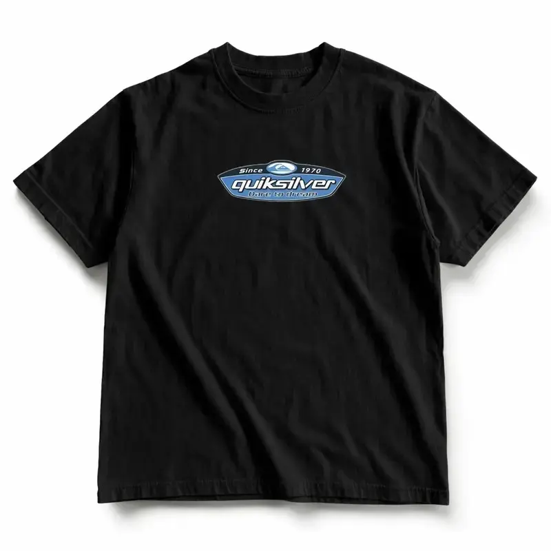 [Graphic Tee]Retro 90S Quiksilver Performance Skateboarding Crew Neck T-Shirt, Retro 90S Surfing T-Shirt, Unisex Crew Neck,Unisex Crewneck T-Shirt For Men And Women graphic tee2ZX