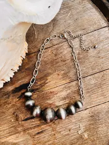 15" Alpha Chunky Choker Necklace