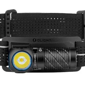 Olightstore Usa Inc PERUN3MINICW 3 Mini Perun Black 1250 Lumens Red/White 155 Meters Beam Distance