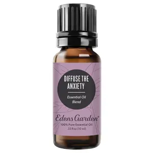 Diffuse The Anxiety Essential Oil Blend- To Reduce Stress, Lessen Depression & Improve Mood