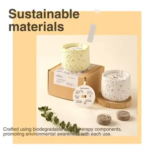 Irestlab Seed Candle - Biodegradable Aromatherapy for Inner Peace & Environmental Consciousness - Sustainable Living Solution