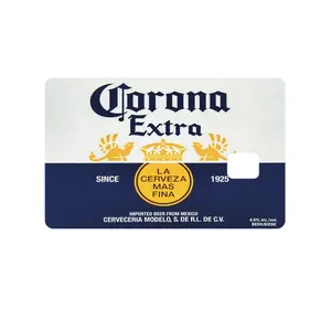 Corona inspired credit card cover sticker debit ebt