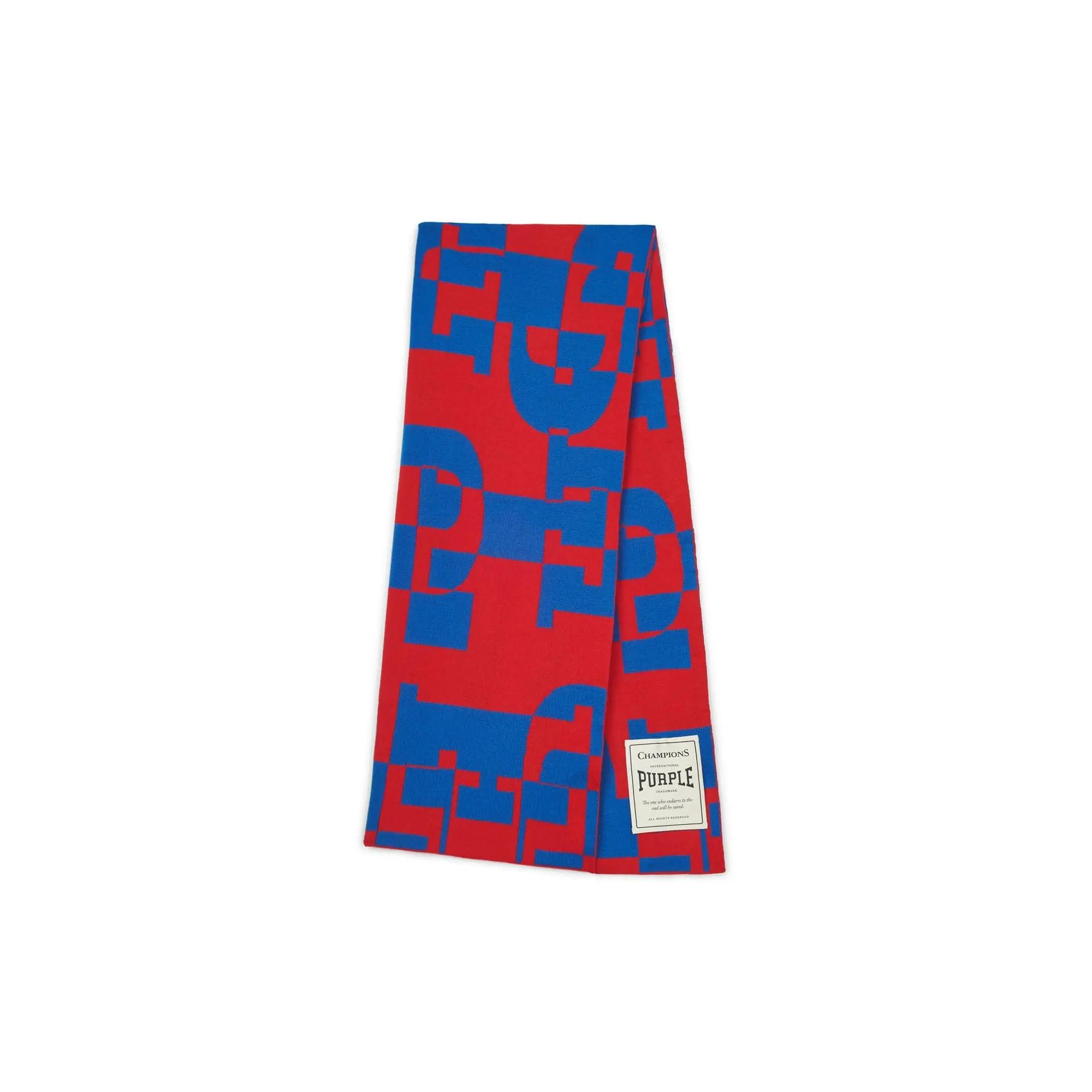 P905 SCARF - Exclusive Hidden Type Blue/Red