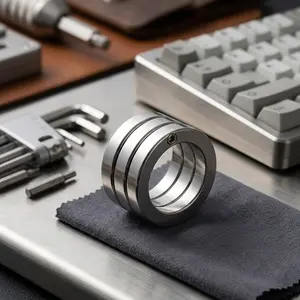Decompression Ring Fidget Toy - Stress Relief and Anxiety Relief for Adults Kids - Portable Sensory Ring for On-the-Go Use - Perfect Gift Idea for Office Work Travel Daily Leisure - Durable Silicone Texture - Easy to Carry - Calming Tool for ADHDMZOA