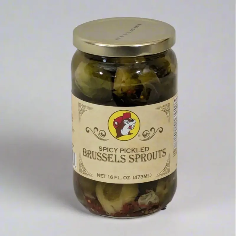 Buc-ee's Spicy Pickled Brussels Sprouts