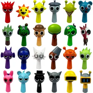 Mystery Box, Sprunki Mystery Box,Office Room Figurine Decor for Adults (Colorful-24Pcs)
