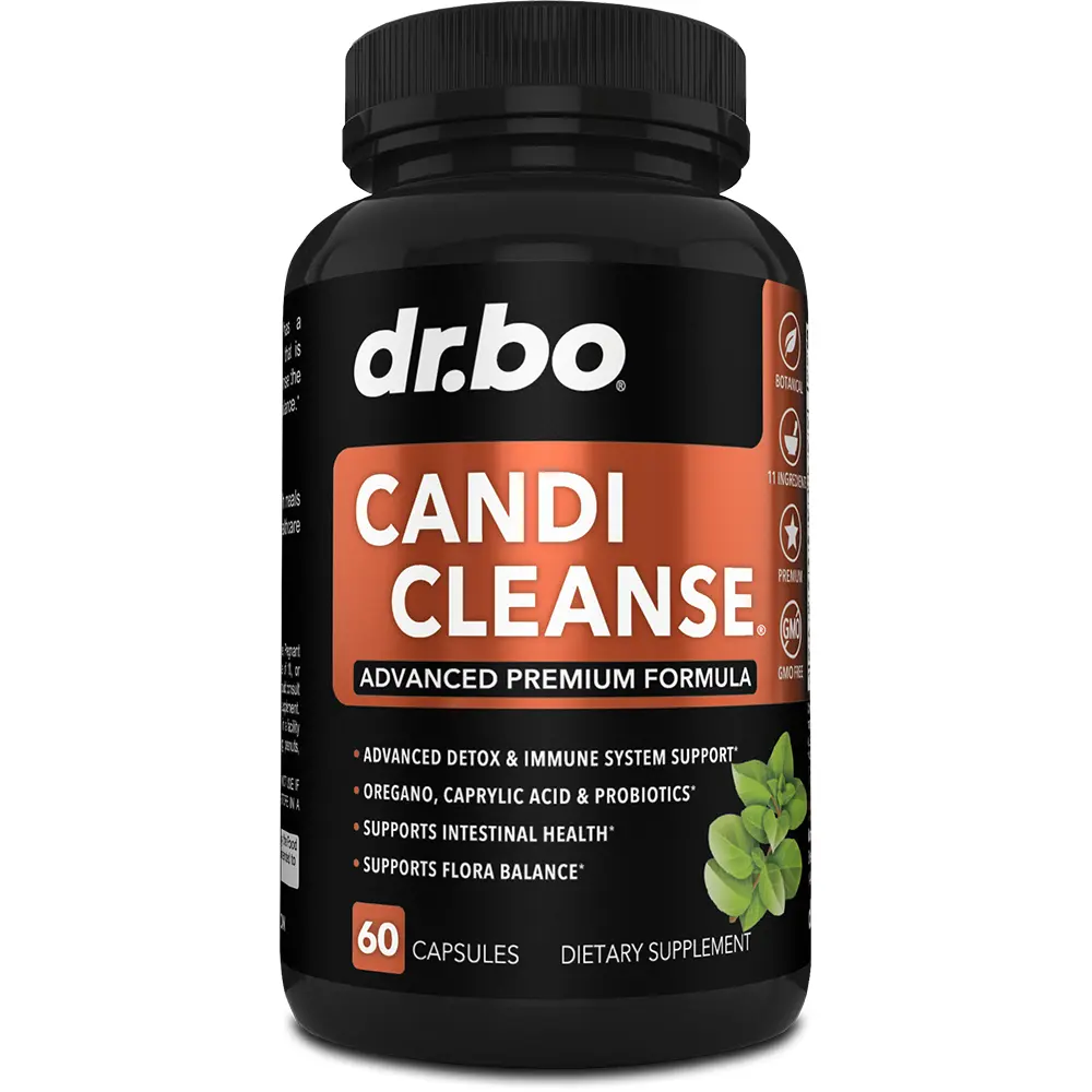 Dr. Bo Candida Cleanse - Gut and Colon Support Detox - Oregano, Probiotic Flora Balance - 30 Servings Dr. Bo Candida Cleanse - Gut and Colon Support Detox - Oregano, Probiotic Flora Balance - 30 Servings