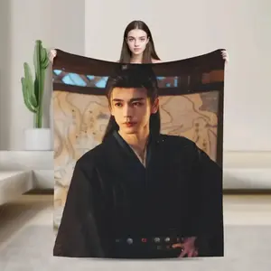 Zhang Linhe Soft and Warm Blanket - Girls and Boys Fur Throw Blanket Pattern Sofa Bed Flannel Bed Cover Sofa Bed Set