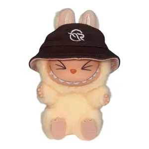 The Magnolia Park Pink Mocha Labubu Bucket Hat (Brown)
