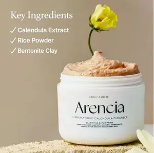 L'aromatique Calendula Mochi Cleanser 120g