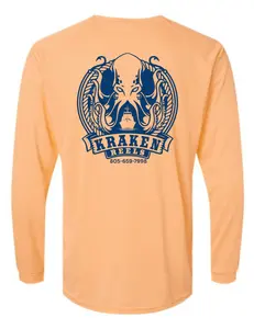 Kraken Reels Performance SPF Fishing Shirt Octopus