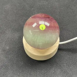 <Yous Jewelry>Selected Collection for natural crystal rainbow fluorite spheres