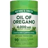 Nature's Truth Oregano Oil Softgels 4000mg - 90 Count - Contains Carvacrol - Non-GMO & Gluten Free Supplement