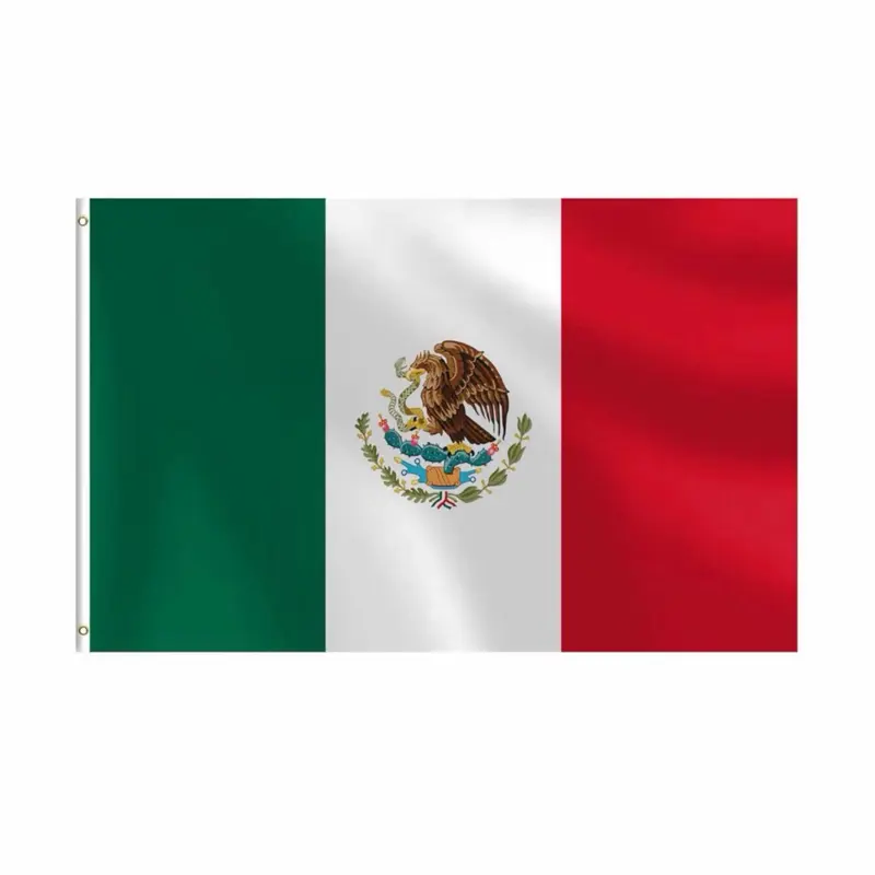México Flag 3 x 5 Feet for Outdoor Use Durable and Vibrant Colors Perfect for National Celebrations