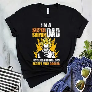 Vintage Super Saiyan Dad Quotes (1) T-Shirt