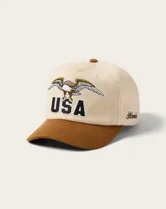 Hemlock Hats USA Baseball Hat | Brown