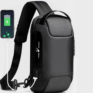 USB Charging Backpack, Portable Multi-functional Short-distance Travel Bag, Waterproof Backpack with Hidden Zipper Pocket, School & Educational Supplies