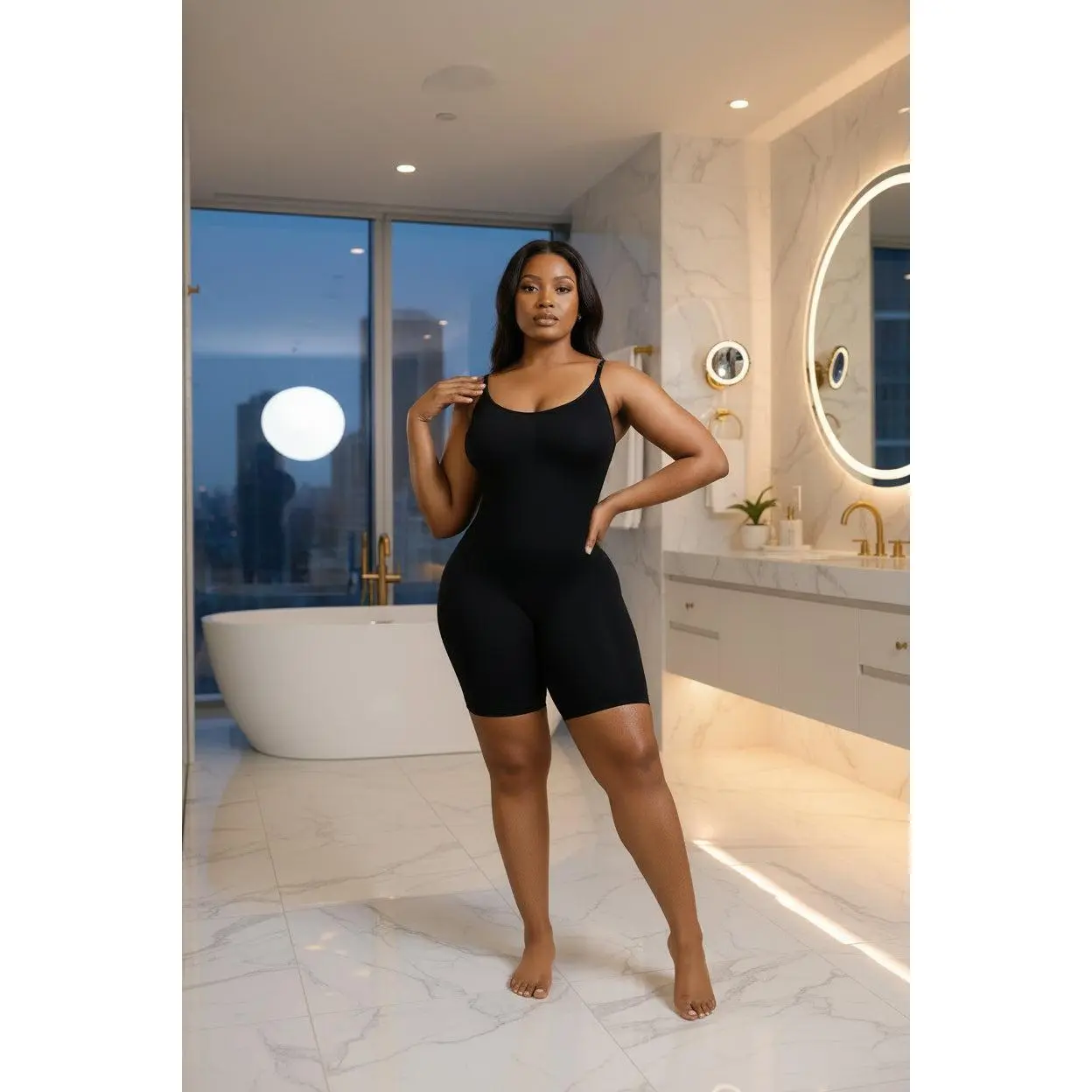 Shapewear Playsuit Seamless Bodysuit.