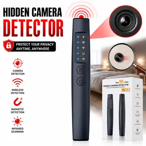 KT58 Hidden Camera Detector, RF Signal Scanner, GPS Tracker Finder for Office, Travel, Hotel and Car, Detect Hidden Cameras and Trackers