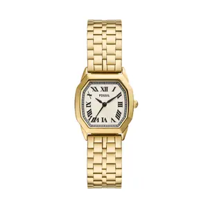 Fossil Women's Harlow Three-Hand, Gold-Tone Stainless Steel Watch Fossil Women's Harlow Three-Hand, Gold-Tone Stainless Steel Watch