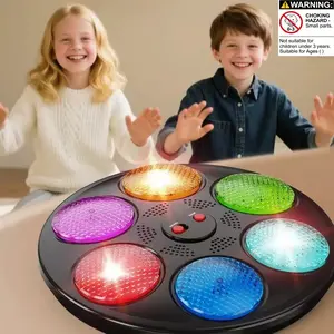 Multifunctional Hand Clap Memory Game Toy, LED Lights Music, 3 Modes, Brain Training Puzzle, Perfect Gift for Kids Aged 3+, Needs Aa Batteries