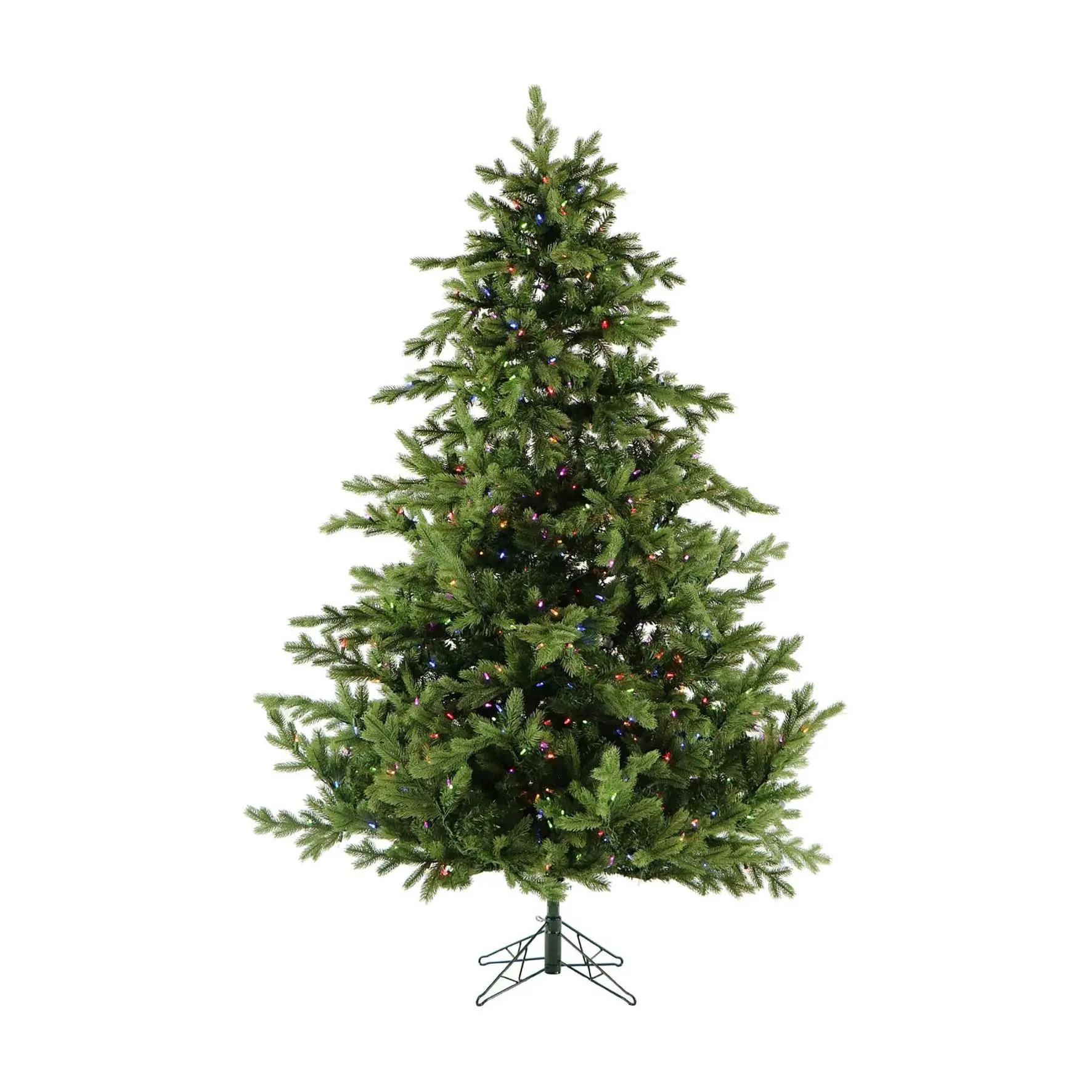Fraser Hill Farm 6.5-Ft. Foxtail Pine ChristmasTree with Dual