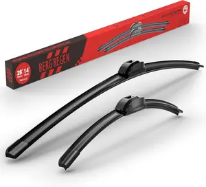 26"+14" Windshield Wiper Blades Replacement for Hyundai Santa Fe 2013-2018, Nissan Rogue 2008-2013, Toyota Yaris 2007-2011, Nissan Versa 2007-2011 –Genuine OEM Quality (Set of 2)
