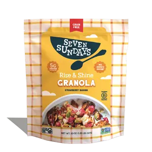 Rise & Shine Strawberry Banana Grain-Free Granola, 20oz