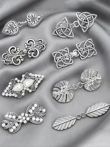 8 Piece Vintage Sweater Clips Set, Fashion Collar Pins and Formal Shirt Clips, Ideal for Women's Shirts, Dresses, Scarves, Blouses