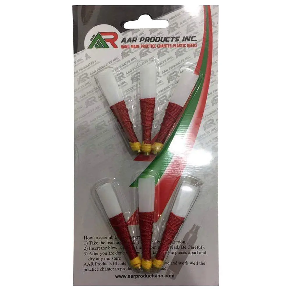 AAR Products Inc. Handmade Practice Chanter Reeds (12 Pcs, Default) - Woodwind Accessories, Handmade Finishing, Great Tune, Cost-Effective, Customer Satisfaction Guarantee
