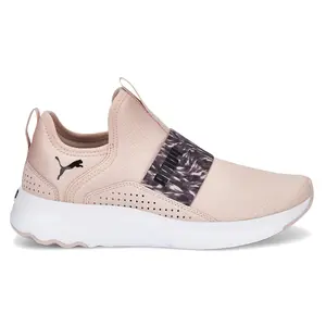 PUMA Womens Softride Sophia Slip-On Running Sneakers Shoes - Pink