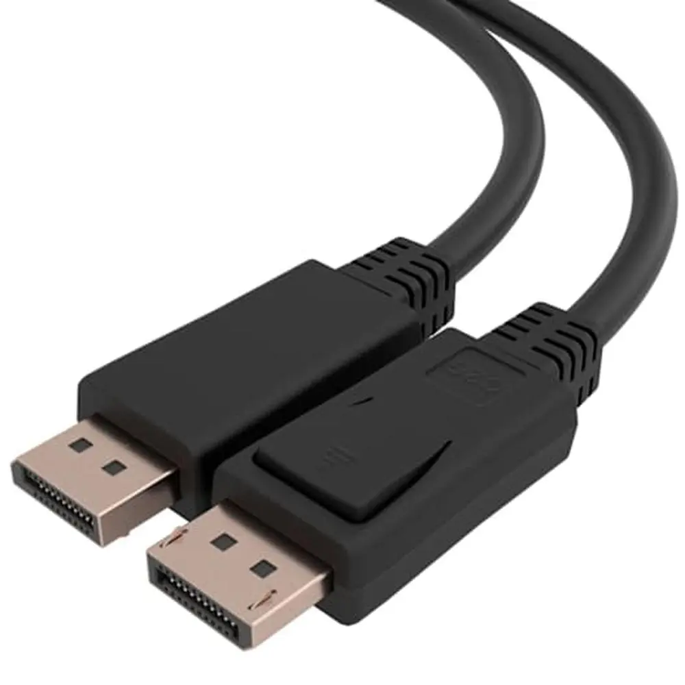 C2G 6ft (1.8m) C2G TAA-Compliant DisplayPort Cable with Latches-8K 60Hz