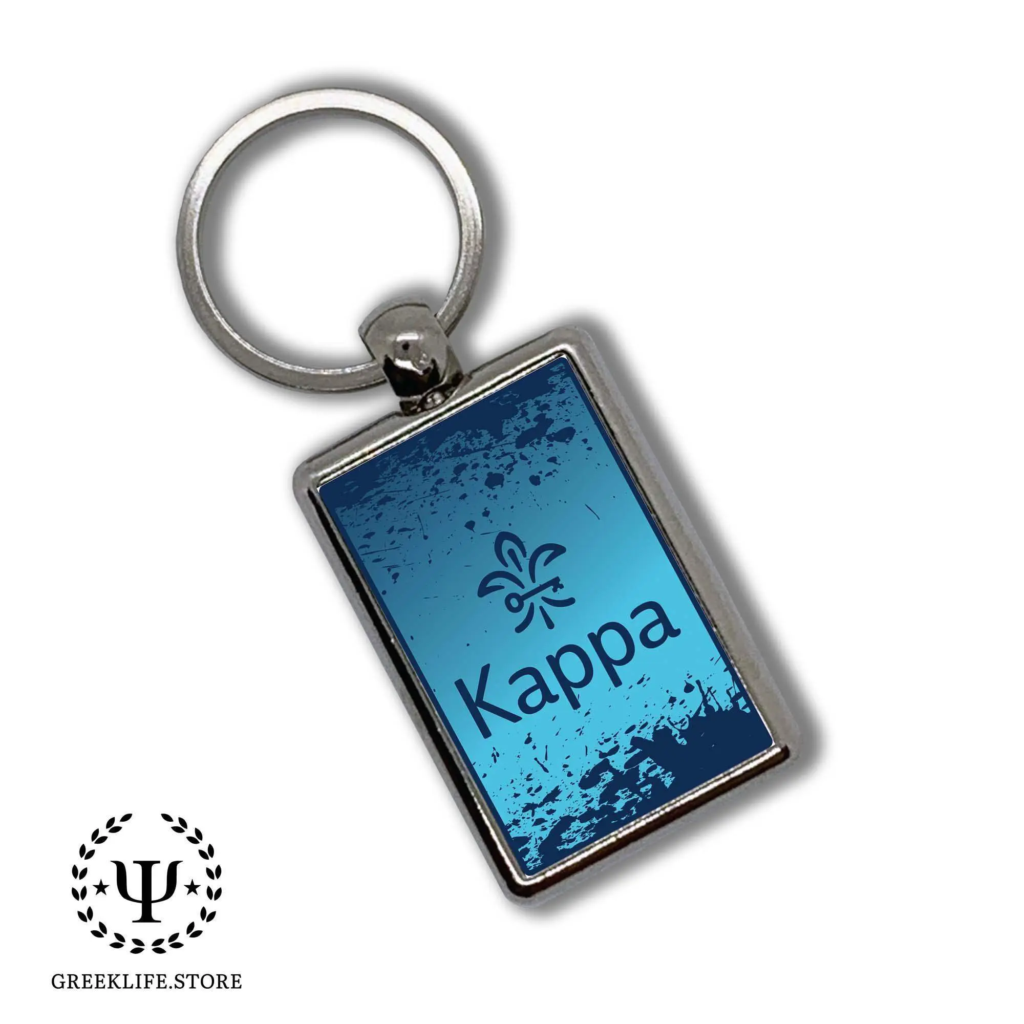 Kappa Kappa Gamma Keychain Rectangular