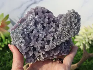 Druzy Grape Agate Specimen - Indonesia - Botryoidal Grape Agate